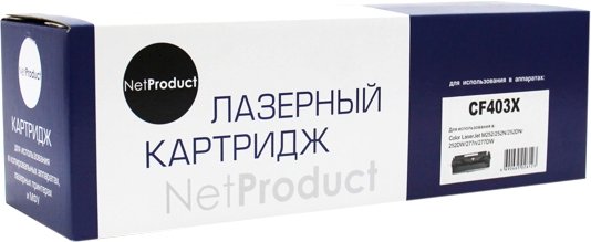 

Картридж NetProduct N-CF403X (аналог HP CF403X)