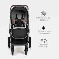 Универсальная коляска Tomix Adele 2 в 1 S760/2 (черный)