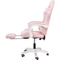 Игровое (геймерское) кресло Calviano 1584 (ткань, розовый)