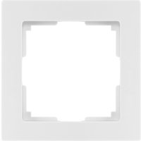 Рамка Smart Buy SBE-06w-Plastic-FR-1 (белый)