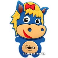 USB Flash Mirex HORSE BLUE 8GB (13600-KIDBHS08)