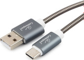 USB Type-A - USB Type-C CC-G-USBC02Gy-1.8M (1.8 м, титан)