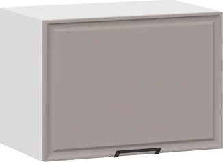 

Шкаф навесной Трия Белладжио 1ВВ5Г с одной откидной дверью (белый/софт капучино)