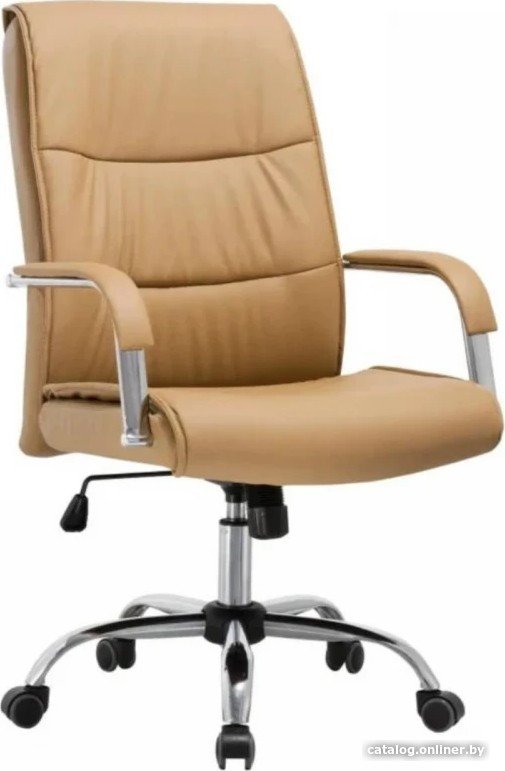 Офисное кресло SitUp Bryan сhrome (экокожа Beige)