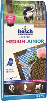 

Сухой корм для собак Bosch Medium Junior 1 кг