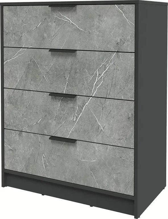 

Комод Интерлиния Концепт КТ-К80 Глосс (антрацит/керамика)