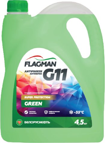 

Антифриз FLAGMAN G-11 минус 35 4л