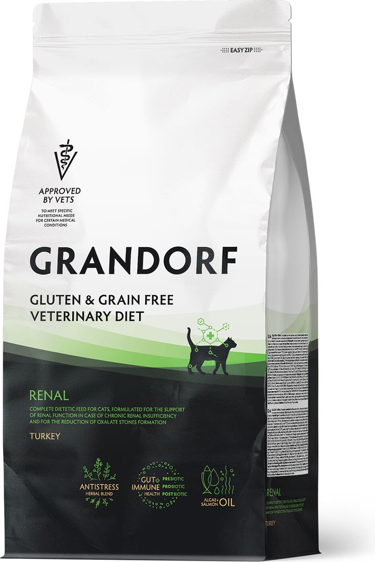 

Сухой корм для кошек Grandorf Vet Cat Renal 400 г