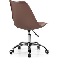 Офисное кресло Woodville Kolin (коричневый)