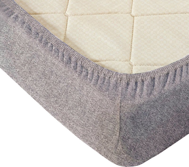 

Простыня Блакiт На резинке 200x200x25 2977/0 (пепельный)