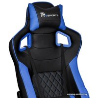 Игровое (геймерское) кресло TteSports GT Fit F100 (черный/синий) [GC-GTF-BLMFDL-01]