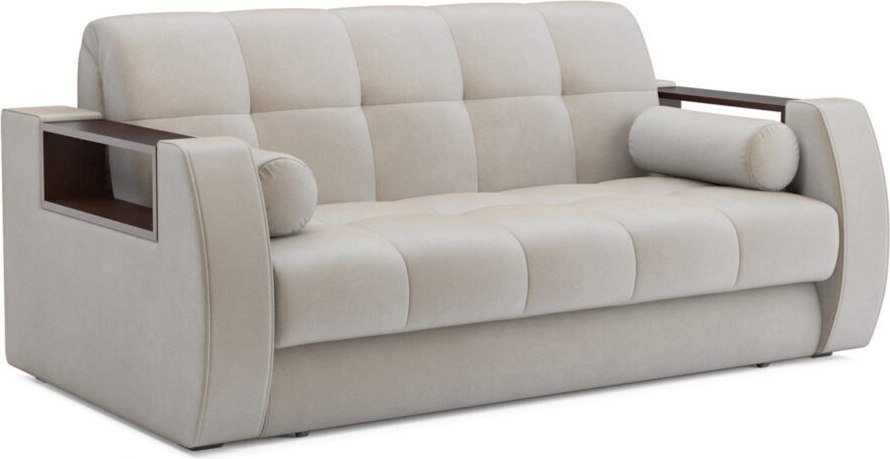 

Диван Мебель-АРС Аккордеон Барон №3 ППУ 180x200 (бархат бежевый Star Velvet 6 Light Beige)