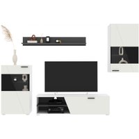 Горка Интерлиния Neo-6 без подсветки (белый/белая шагрень)