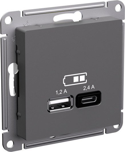 

Розетка USB Systeme Electric AtlasDesign ATN001439