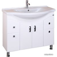  Onika Тумба под умывальник Эльбрус 100.13 (белый) [110008]