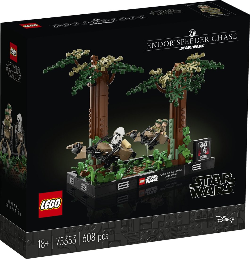 

Конструктор LEGO Star Wars 75353 Погоня на спидерах на Эндоре