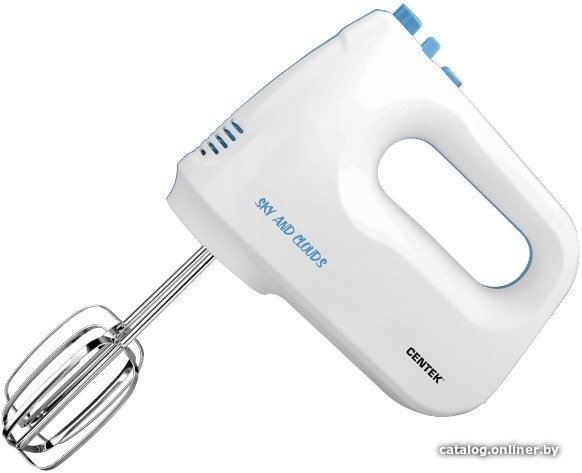 Миксер CENTEK CT-1128 (белый/голубой)