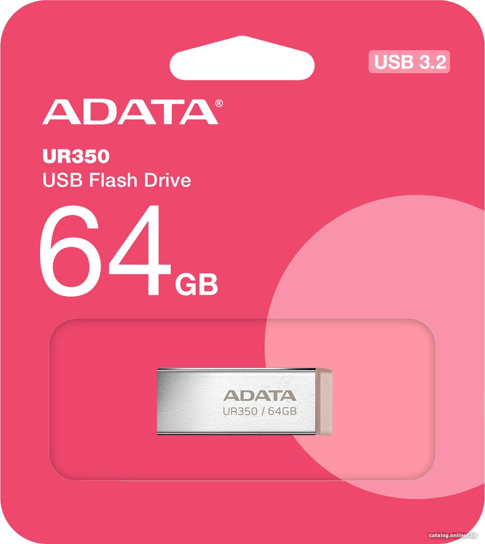 USB Flash ADATA UR350 64GB UR350-64G-RSR/BG