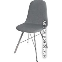 Стул ВВР Кассиопея (хром/рогожка серый)