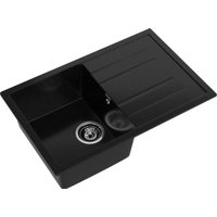 Кухонная мойка GranFest Quadro 780L (черный)