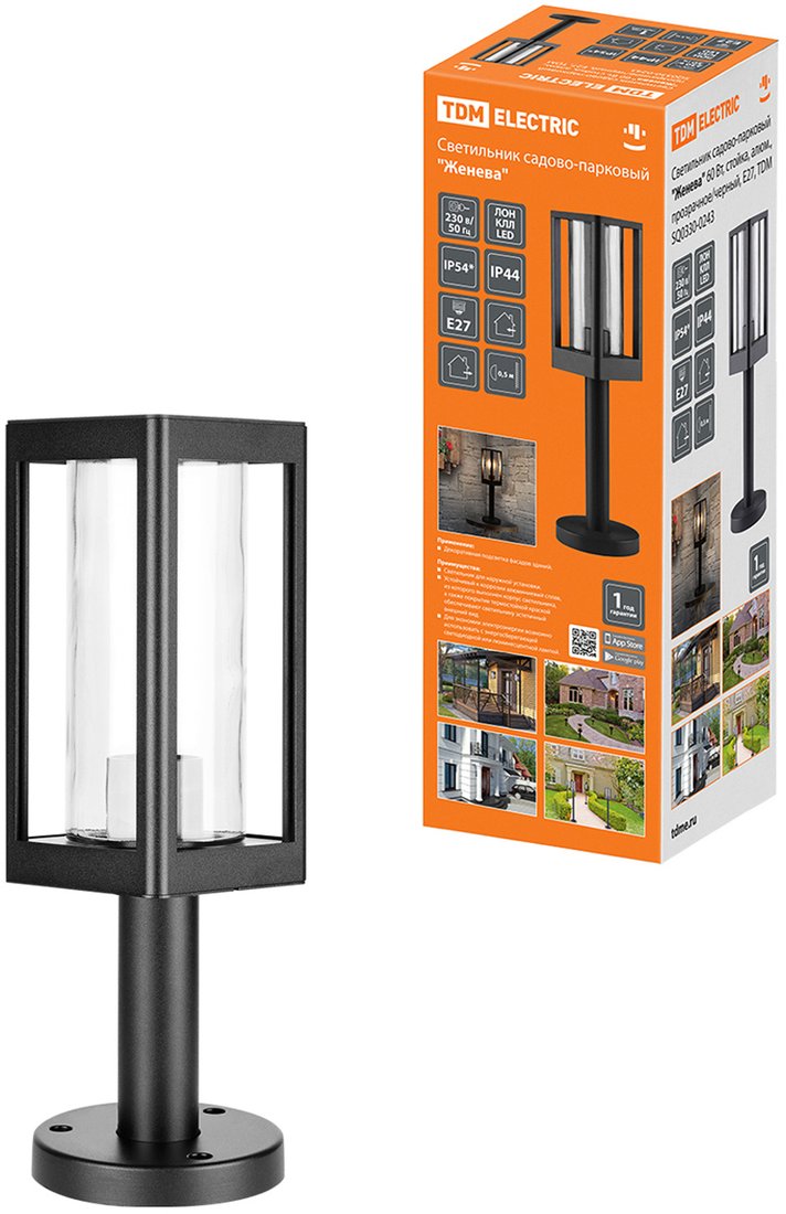 

Садовый светильник TDM Electric Женева SQ0330-0243