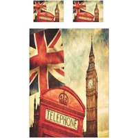 Набор текстиля для спальни Ambesonne 160x220 bcsl_14655