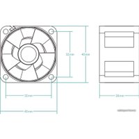 Вентилятор для сервера Arctic S4028-15K (5 шт) ACFAN00274A