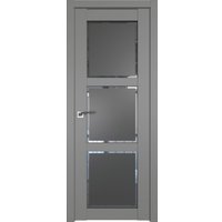 Межкомнатная дверь ProfilDoors 2.13U L 80x200 (грей, стекло square графит)