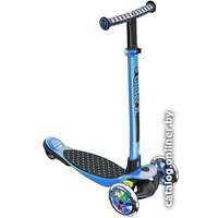 Трехколесный самокат Yvolution Glider XL (черно-синий)