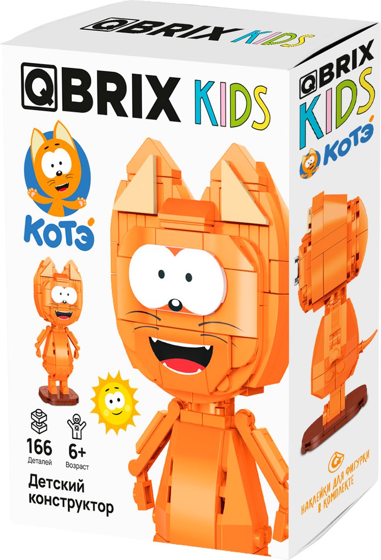 Конструктор QBRIX Kids Котэ 30063