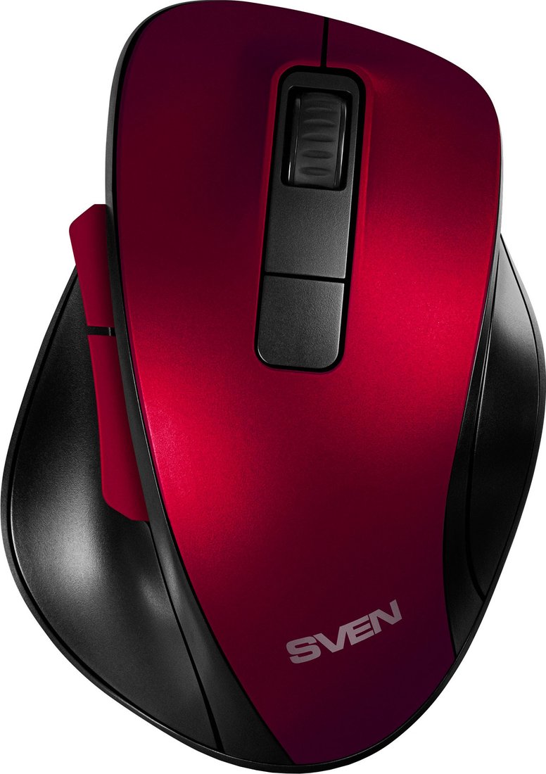 

Мышь SVEN RX-525SW (черный/красный)