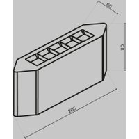 Уличный настенный светильник Maytoni Pull O412WL-L5GF3K