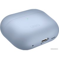 Чехол Uniq Lino для AirPods Pro 2 AIRPODSPRO2-LINOABLU (голубой)