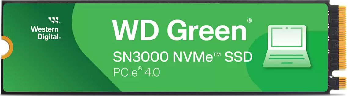 SSD WD Green SN3000 1TB WDS100T4G0E