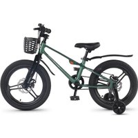 Детский велосипед Maxiscoo Shark Pro 18 2026 MSC-SH1851P (зеленый матовый)