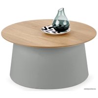 Журнальный столик Halmar Azurra 69x33 (натуральный/серый)