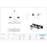 Смеситель Teska Tria E5216 (хром)