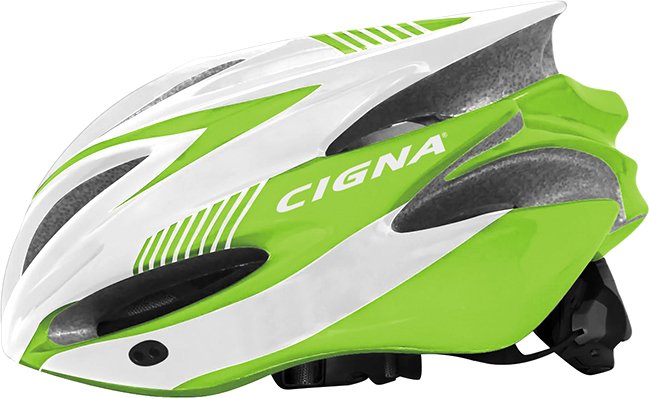 

Cпортивный шлем Cigna WT-029 (зеленый/белый)