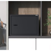 Мебельный сейф Deli ET560 (черный)