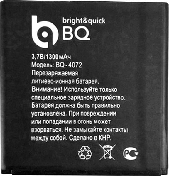 

Аккумулятор для телефона BQ BQ-4072