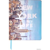 Полуобщая тетрадь BRAUBERG Vista New York 403922 (80л, клетка)