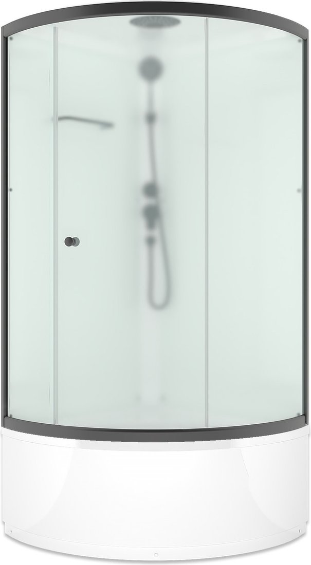 Душевая кабина Domani-Spa Simple 99 High 90x90 DS01Sm99HWM00.Gt-V1.2-Black