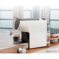 Капсульная кофеварка Scishare S1103 (с переходником на евровилку, белый)