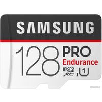 Карта памяти Samsung PRO Endurance microSDXC 128GB + адаптер