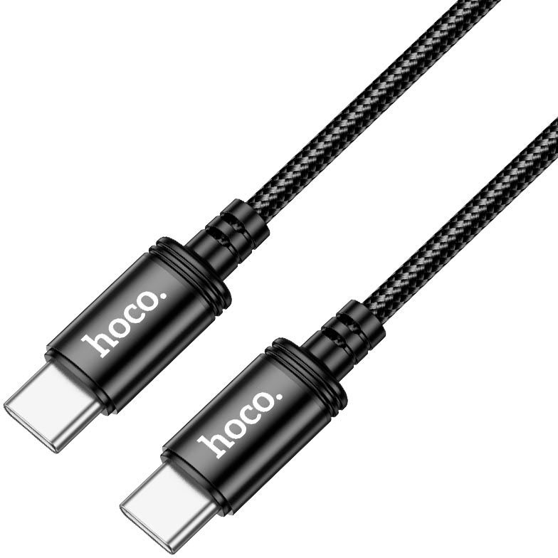 

Кабель Hoco X89 USB Type-C - USB Type-C (1 м, черный)