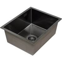 Кухонная мойка Blantek LS-5444B Nano black (+500B40B1)