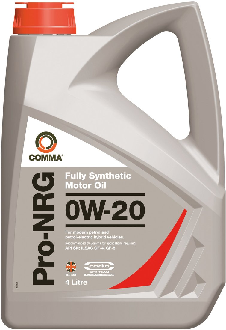 

Моторное масло Comma Pro-NRG 0W-20 4л
