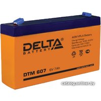 Аккумулятор для ИБП Delta DTM 607 (6В/7 А·ч)