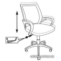 Офисное кресло Бюрократ CH-695NLT (черный/синий)