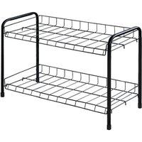 Полка для обуви Nika ЭТ3 (черный матовый)